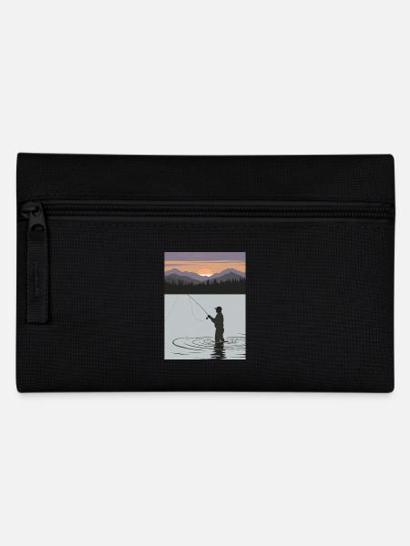 Tattoo Kunst Künstler Geschenk - Federtasche - Schwarz