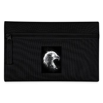 Adler Neon Glow Geschenk - Federtasche - Schwarz - Vorne