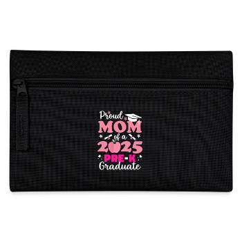 Stolze Mama von Vorschulkind 2025 - Federtasche - Schwarz - Vorne