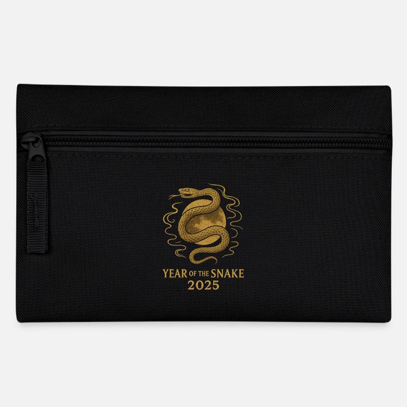 Année du serpent 2025 - Trousse - noir