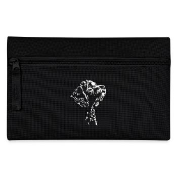 Cockapoo Silhouette Chien Chien Wilsigns - Trousse - noir - Devant