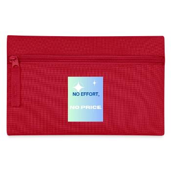 No effort no price - Trousse - rouge - Devant
