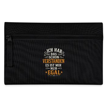 I already understood that, cheeky saying - Pencil Case - black - Front