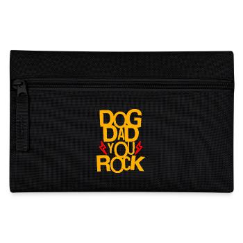 Dog dad – you just rock! - Pencil Case - black - Front
