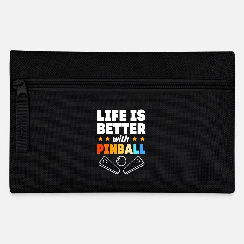 Flipper Pinball - Trousse - noir