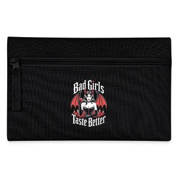 Bad Girls Taste Better! Goth Gothic Emo Baddie - Federtasche - Schwarz - Vorne