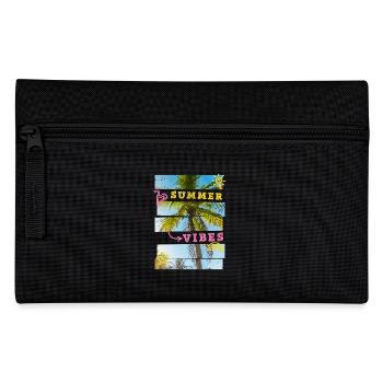 Été Plage Mer Palmiers Vacances Ambiance estivale - Trousse - noir - Devant