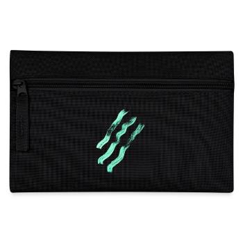 Abstrakte Linien - Minimalismus - Federtasche - Schwarz - Vorne