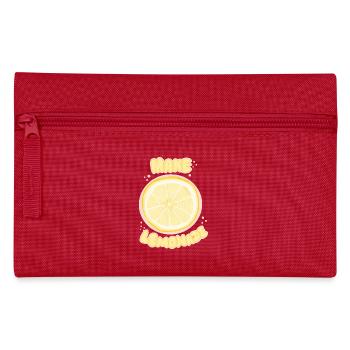 Lemon soda - Pencil Case - red - Front