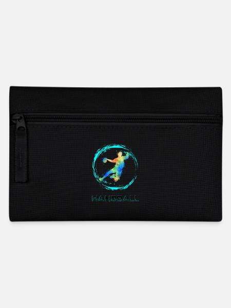 Handball Sprungrbener - Federtasche - Schwarz