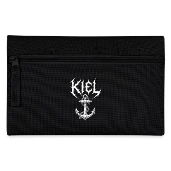 Kiel Black Metal Anker - Federtasche - Schwarz - Vorne