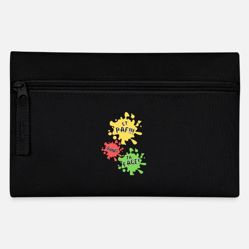 Paf, dans ta face! - Trousse - noir