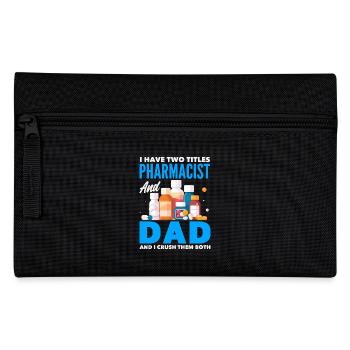 Apotheker Pharmazeutisch-technischer - Federtasche - Schwarz - Vorne