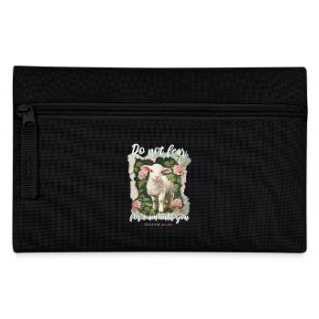 Verset biblique chrétien Lamb - Trousse - noir - Devant