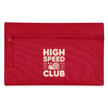 Escargot de club à grande vitesse - Trousse - rouge - Devant