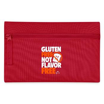 Gluten Free Not Flavor Free - Federtasche - Rot - Vorne