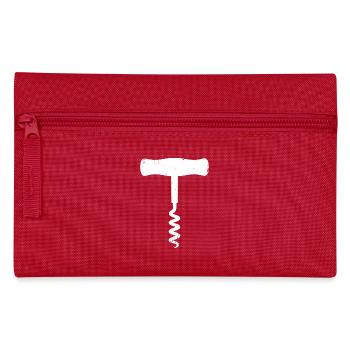Icône du vin millésimé en tire-bouchon - Trousse - rouge - Devant