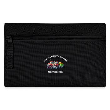 Traktor - Abenteuer PUR - Federtasche - Schwarz - Vorne