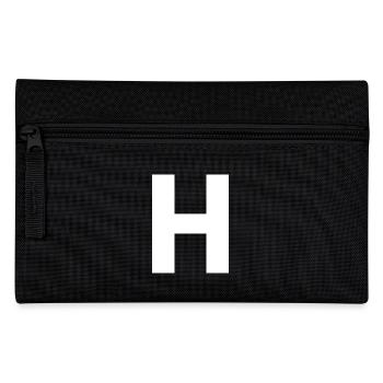 H - Federtasche - Schwarz - Vorne