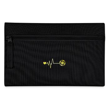 Roulette Pulse Heart - Pencil Case - black - Front