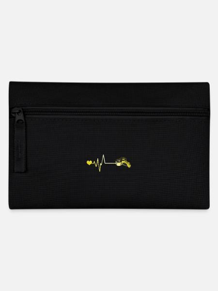 Sushi Heartbeat Pulse - Pencil Case - black