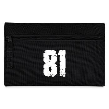 81 Number Vintage - Pencil Case - black - Front