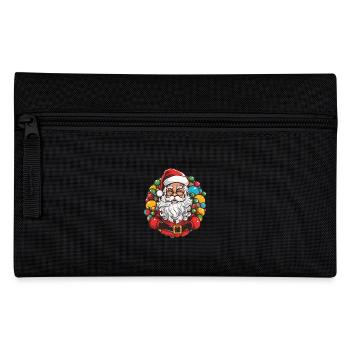 Santa Claus Christmas Santa - Pencil Case - black - Front