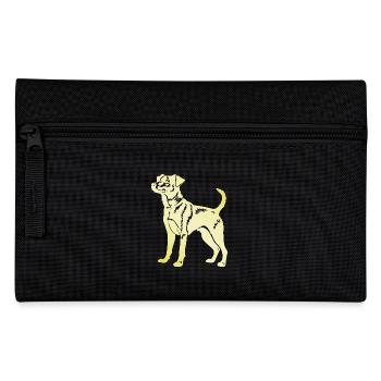 Jack Russell Terrier Hund Silhouette - Federtasche - Schwarz - Vorne