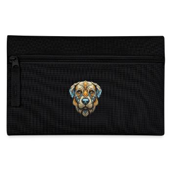 Kangal Hund Portrait - Federtasche - Schwarz - Vorne