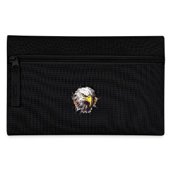Eagle Head Icon Animal - Pencil Case - black - Front