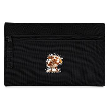 Bière de vache drôle - Trousse - noir - Devant