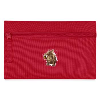 Belt Beer Funny - Pencil Case - red - Front