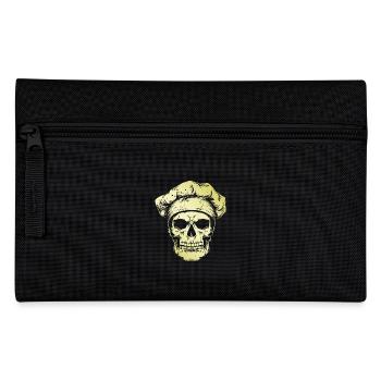 Koch Skull Skeleton Chef - Pencil Case - black - Front