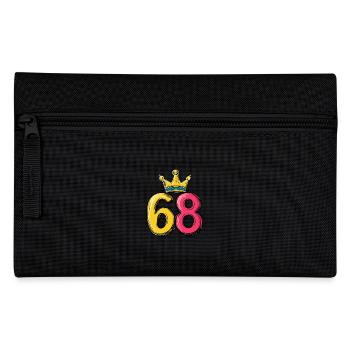 68 Numéro Jersey Couronne - Trousse - noir - Devant