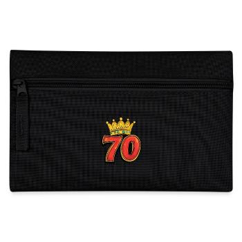 70 Number Jersey Crown - Pencil Case - black - Front