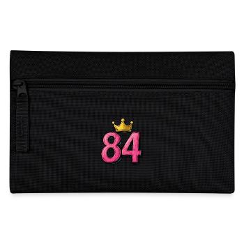 84 Numéro Jersey Couronne - Trousse - noir - Devant