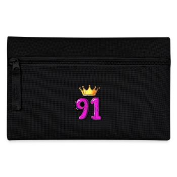 91 Numéro Jersey Couronne - Trousse - noir - Devant