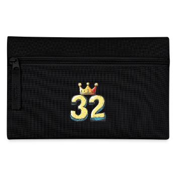 32 Nombre Couronne - Trousse - noir - Devant