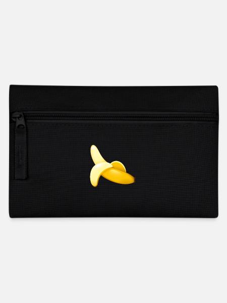 Smiley Banana - Federtasche - Schwarz