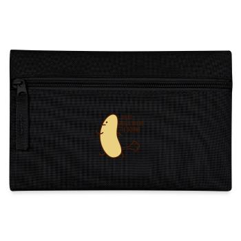 Nicht die Bohne - Federtasche - Schwarz - Vorne