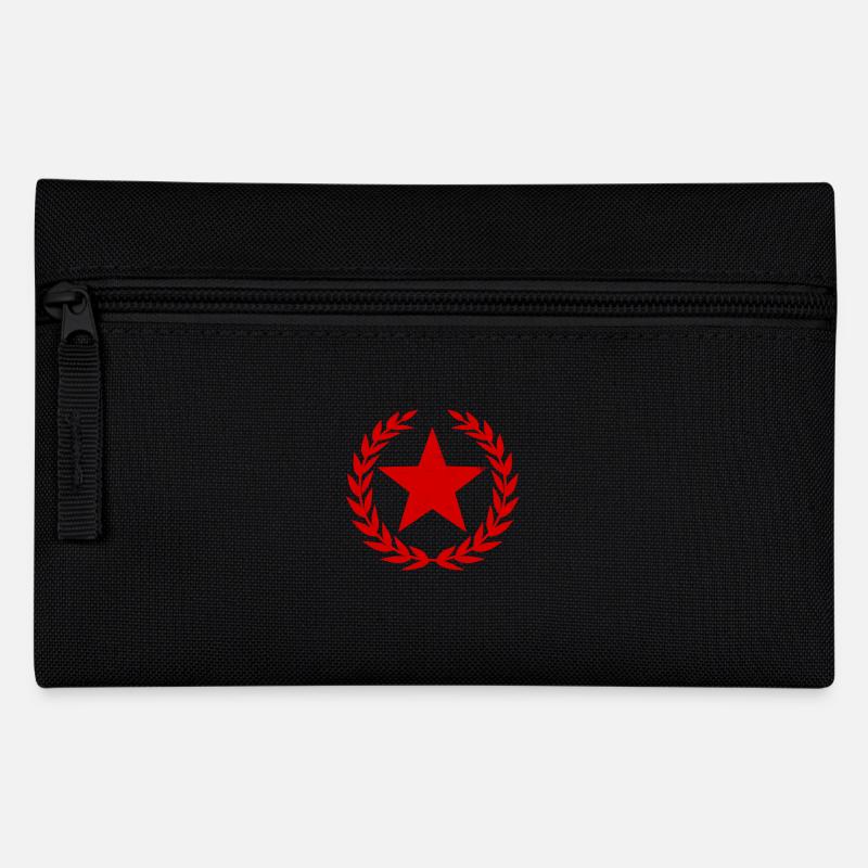 Etoile rouge - Trousse - noir