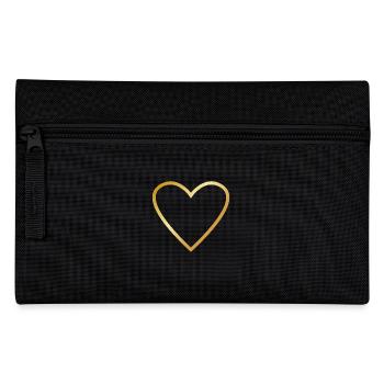 Heart Gold - Pencil Case - black - Front