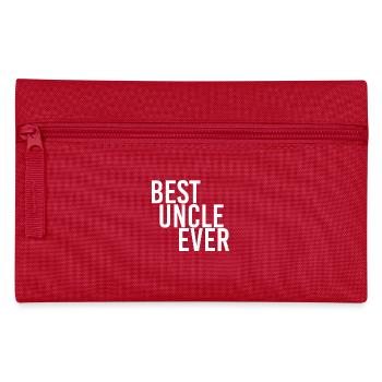 best uncle ever - Pencil Case - red - Front