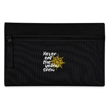 Ne mangez jamais la neige jaune - Trousse - noir - Devant