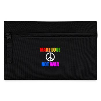 Make love not war - Trousse - noir - Devant