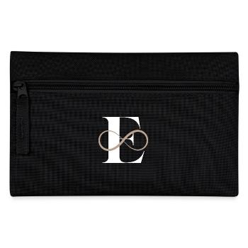 Unendlicher Buchstabe e - Federtasche - Schwarz - Vorne
