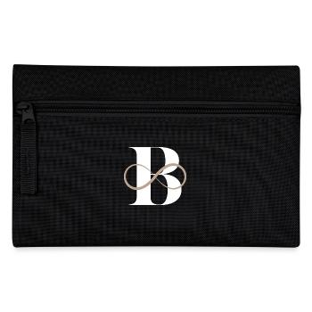 Unendlicher Buchstabe b - Federtasche - Schwarz - Vorne