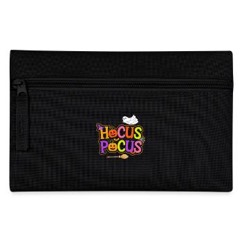 Halloween Hocus Pocus Spell Witch Ghost Pumpkin - Pencil Case - black - Front