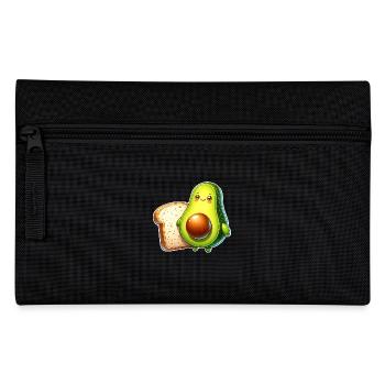 Avocado Toast - Federtasche - Schwarz - Vorne