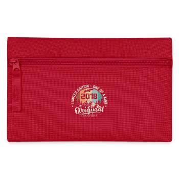 Original November 2018 Birthday November 2018 - Pencil Case - red - Front